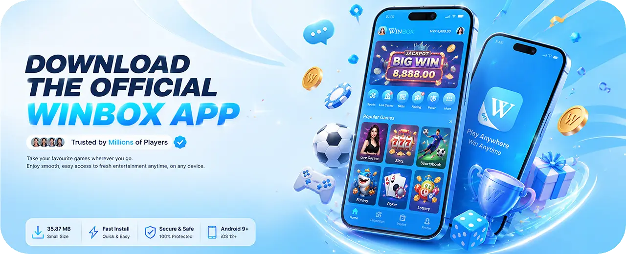 Download the official Winbox app for Android and iOS
